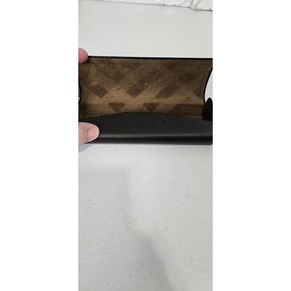 Burberry Sunglasses Eyeglasses Leather‎ Medium Hard Case only